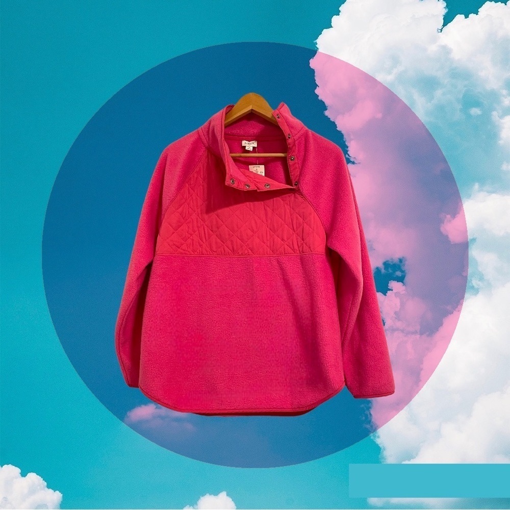 J.CREW Hot Pink Sweater (S) NWT